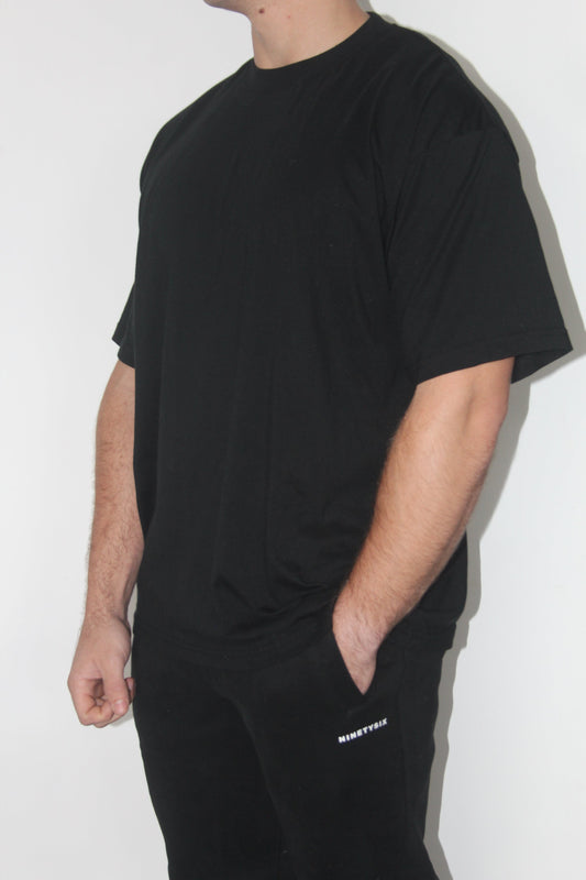 Mens Basic Black T-Shirt