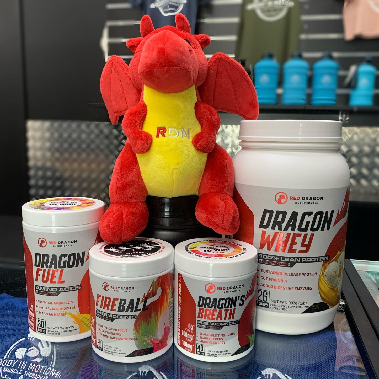 Fireball - Red Dragon - Body In Motion Recovery Centre